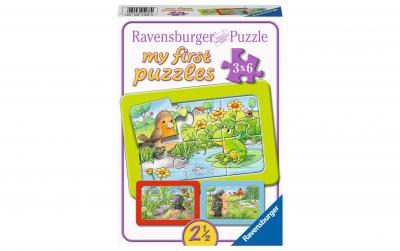 Puzzle Kleine Gartentiere