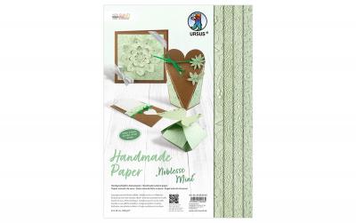 URSUS Bastelpapier Handmade Noblesse Mint