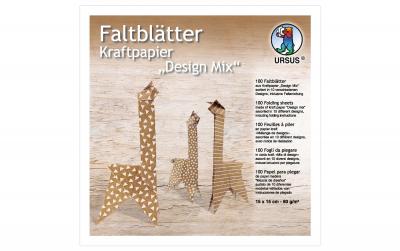 URSUS Faltblätter Kraftpapier