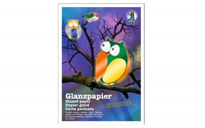 URSUS Glanzpapier gummiert