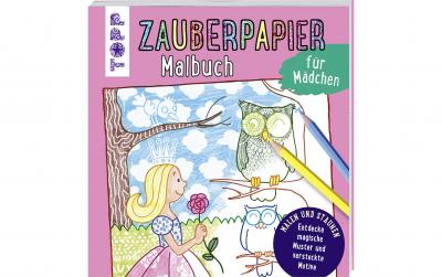 Topp Malbuch Zauberpapier Mädchen