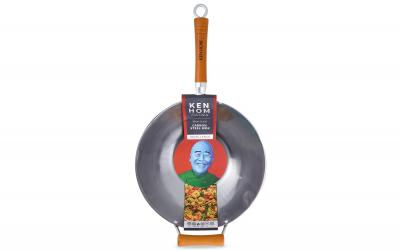 Ken Hom Excellence Wok Karbonstahl 32 cm