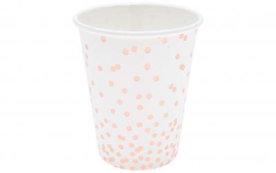 Rico Design Pappbecher 200 ml, 12 Stück