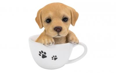 Vivid Arts Labrador Welpe in Tasse