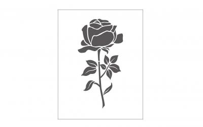 Creativ Company Prägeschablone Rose