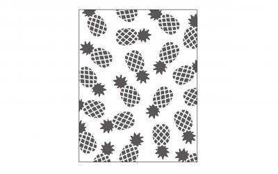 Creativ Company Prägeschablone Ananas