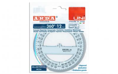 ARDA Kreislineal 12cm UNI 360°