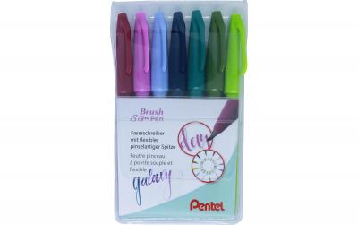 Pentel Brush Sign Pen Galaxy Set