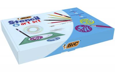 Bic Stencil Art Set