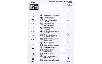 PRym Nadelmass zur Bestimmung der