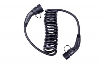 ANS AC Spiral-Ladekabel Typ 2 32A - 5m