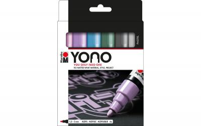 Marabu Acrylmarker YONO Set Pastell