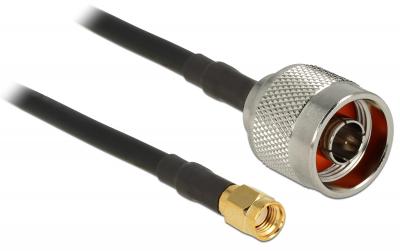 Delock RP-SMA Stecker zu N-Stecker, 50cm