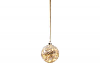 Star Trading Glas Dekoration Glow