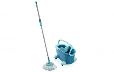 Leifheit Clean Twist Disc Mop mit Rollwagen