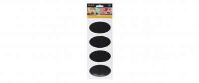 Securit Kreidetafelstickers schwarz