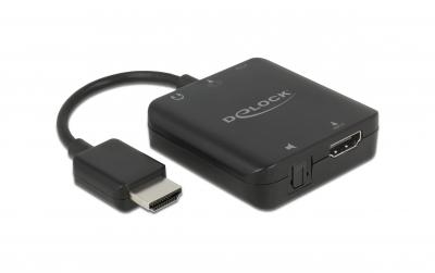 Delock HDMI Audio 5.1 Extractor, 4K, 60Hz,