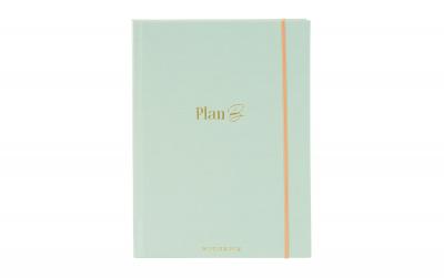 Goldbuch Notizbuch Plan B