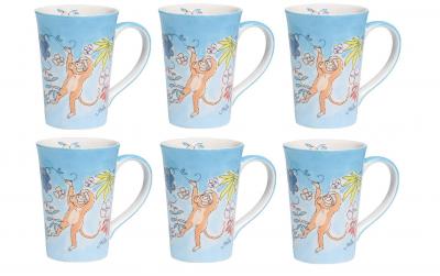 Mila Teetasse Monkey, 6 Stk.