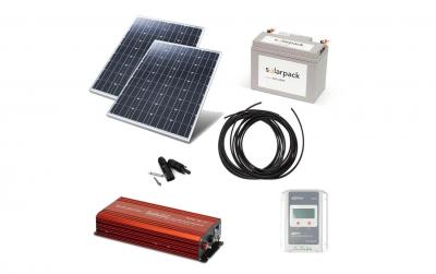 Autosolar Set Basic mit Lithium-Batterie