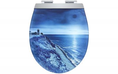 diaqua WC-Sitz Menton LED Night Beach