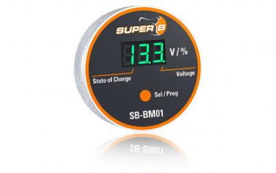 Super-B Batteriemonitor 12-24 V