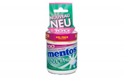 Mentos Gum White Green Mint 100 Stk.