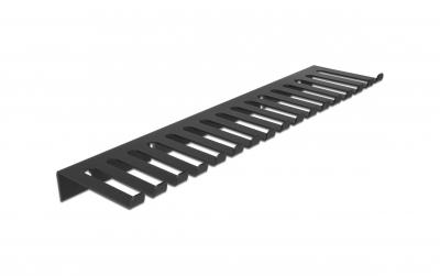 Delock Kabelhalterung 325x90mm, Schwarz