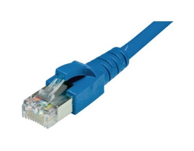 Dätwyler Patchkabel: S/FTP, 1m, blau