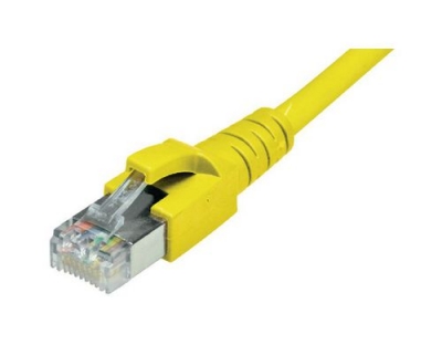 Dätwyler Patchkabel: S/FTP, 3m, gelb