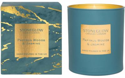 Stoneglow Duftkerze Papyrus Woods