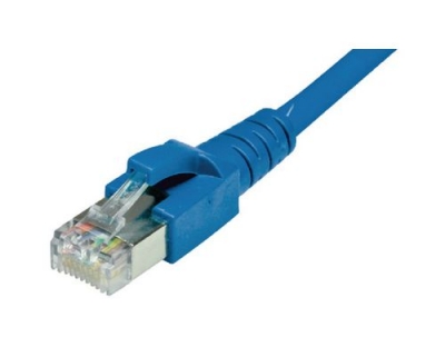 Dätwyler Patchkabel: S/FTP, 15m, blau