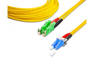Lightwin LWL HQ Duplex Patchkabel, LSH, 10m