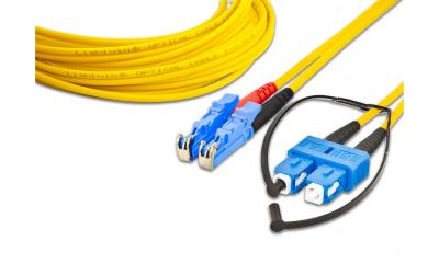 Lightwin LWL HQ Duplex Patchkabel, LSH, 1m