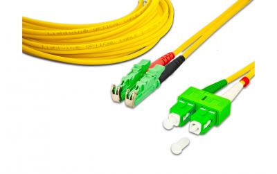 Lightwin LWL HQ Duplex Patchkabel, LSH, 1m