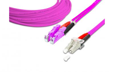 Lightwin LWL HQ Duplex Patchkabel, LSH, 1m