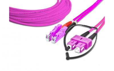Lightwin LWL HQ Duplex Patchkabel, LSH, 3m