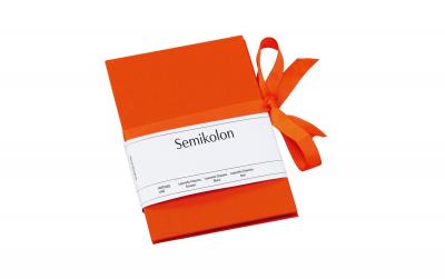 Semikolon Leporello Classico orange