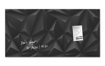 Sigel Glas-Magnetboard Artverum Black-D.