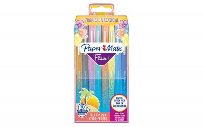 Papermate Flair Medium Tropical Vacation