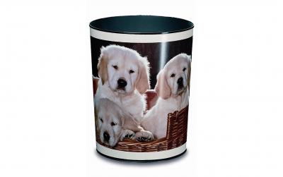 Läufer Papierkorb 13L Hunde