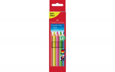 Faber-Castell Farbstifte Jumbo GRIP Neon