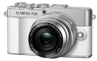 Olympus E-P7 14-42mm weiss/silber