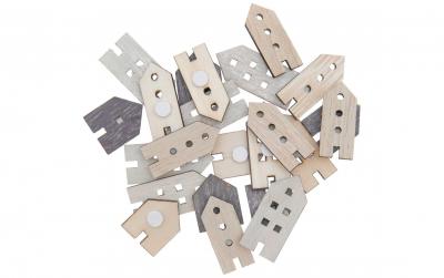 Rico Design Sticker Holz Hafenstadt