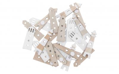 Rico Design Sticker Holz Leuchtturm
