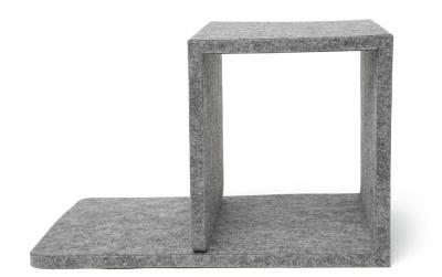 Kikkerland Felt Folding Bed Table