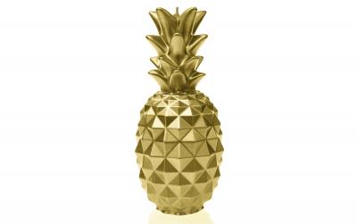 Candellana Kerze Ananas, Gold