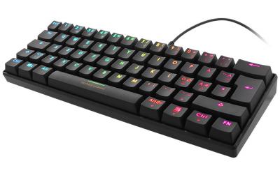 Deltaco TKL Gaming Keyboard mech RGB, black