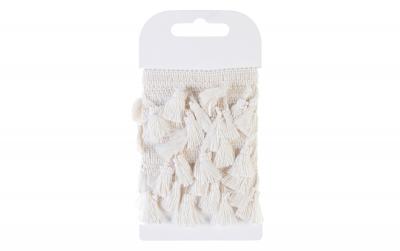 Hobbyfun Textilband Quasten