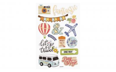 Hobbyfun Sticker, 14 x 21 cm